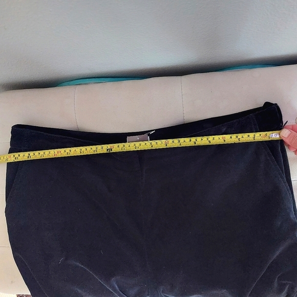 NWT J.Jill Velveteen black  holiday pants Plus size 18 New - Picture 8 of 13